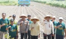Hari Tani Nasional, Polres Kediri Perkuat Gerakan Pangan Berbasis Petani